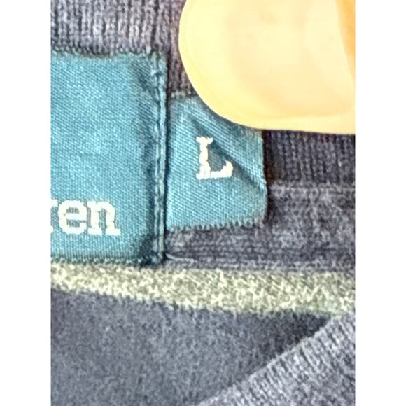 Vintage Polo Ralph Lauren Long Sleeve Rugby Shirt Men Size Large 100% Cotton - Picture 3 of 6